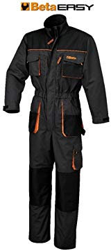 Beta 79050900 Modèle 7905 E/XS Combinaison de Travail en Toile 260 g/m² Oxford Inserts Gris, X/S