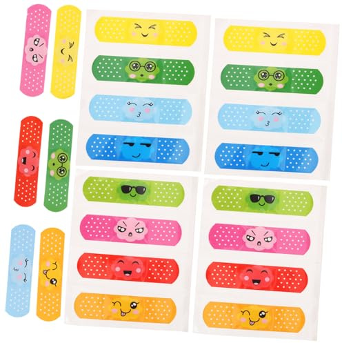 FRCOLOR Apósitos Adhesivos Infantiles Impermeables y Transpirables De Dibujos Animados, 40 Unidades, Vendajes Elásticos De Banda Adhesiva De Uso Diario, Cuidado Cómodo Para Heridas Casa y Viajes