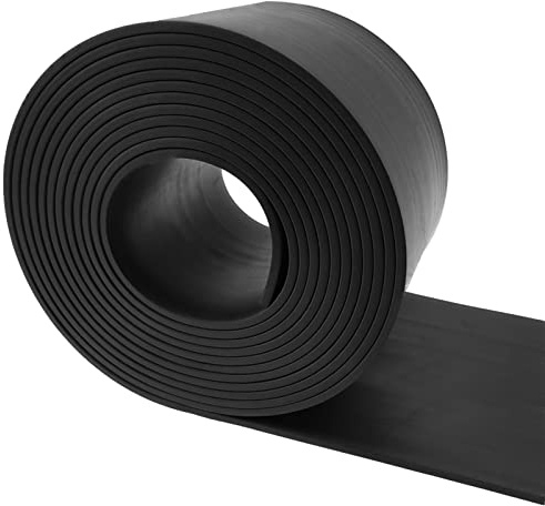 Bande de Caoutchouc Tapis Caoutchouc néoprène antidérapant Plaque néoprène pour Joints Protection Contre Les Vibrations Couverture Bricolage (150mm×3mm×3m)
