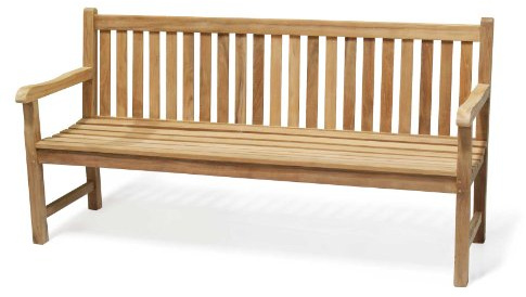 Jati York 4 Seater FULLY ASSEMBLED Garden Bench - 6ft Garden Bench Brand, Quality & Value