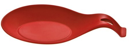 Portacucharas Premier Housewares Zing de silicona, en rojo, negro o morado