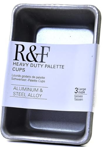R&F Handmade Paints - 3-Pack Heavy Duty Encaustic Palette Cups
