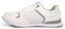 Dek JACK Lace Up Original Padded Bowling Trainer Shoes - White/Grey PU/Textile, Mens UK 8 / EU 42