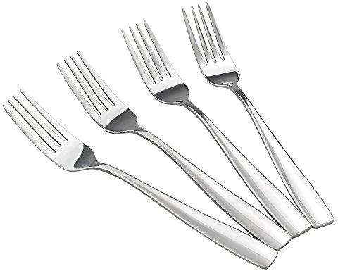 HOMMP 16-Piece Stainless Steel Dinner Forks, 8.27-INCH