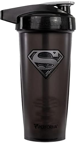 Performa Shakers Performa Activ (800ml) - Black Superman Black - Fitness-Zubehör - Streuer & Mixer