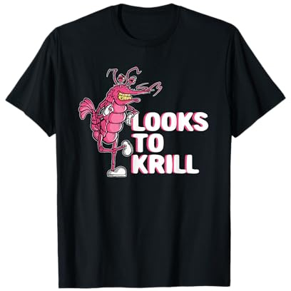 Adorable animal de compagnie pour la pêche à la crevette de bande dessinée pour femme et enfant T-Shirt