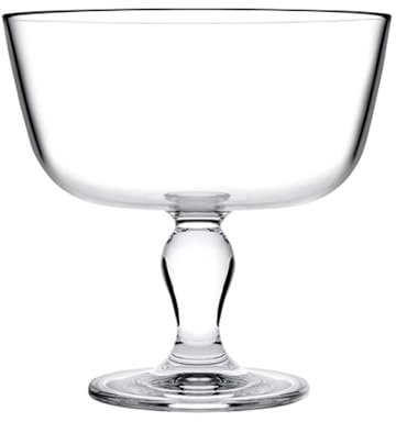 Pasabahce Moderner Tortenständer aus transparentem Glas, 22,5 cm rund, 2 l Fassungsvermögen