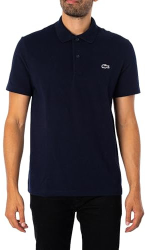 Lacoste Polo da Uomo S/S Classic (Confezione da 1), Blu Navy, L