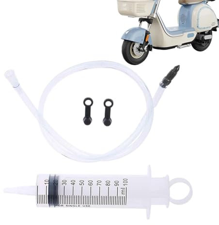 JINGLING Set di sfiato dei freni, spurgo dei freni, strumento di sfiato per motociclette, dispositivo di sfiato multifunzione per auto, kit di sfiato professionale per freni