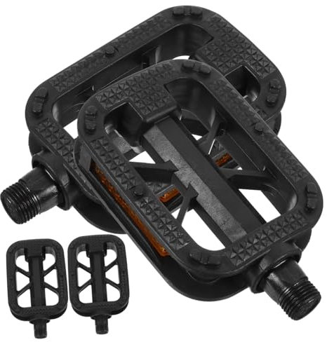 GOOHOCHY Pedale Fahrrad Trekking rutschfest Fahrradpedale Ersatzpedale Für Kinderfahrräder American Thread rutschfeste Fahrradpedale Für Sicheres Fahren Zubehör Für Fahrräder