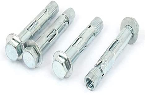 Ankarbultar, Betongbultar M5 x 40mm Expansionshylsa Ankarbult Fästelement 4st