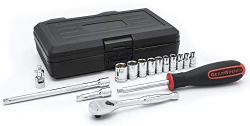 GEARWRENCH 15 Pc. 1/4 Drive 6 Point Standard SAE Mechanics Tool Set - 80650