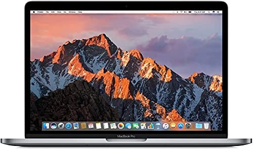 Apple MacBook Pro 13.3 (i5-7360u 2.3ghz 16gb 512gb SSD) MPXQ2LL/A Mid 2017 Space Gray (Renewed)
