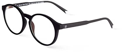 BARNER Le Marais barn blå ljusglasögon - glasögon med blått ljusfilter för pojkar och flickor, Svart noir noir, 45-19-130