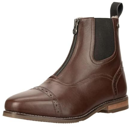 SUEDWIND FOOTWEAR Florentina FZ Merino Stiefelette - Italienisches Rindsleder – Winterschuh mit Lammfell - Karreeleisten - Fellsohle - Handarbeit - Braun 39