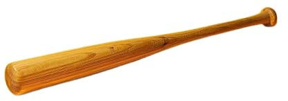 PNJB Heavy Duty Wooden Baseball Bat, Outdoor Sports Fun (72cm), Timeless Design, Self Defence Tool, Lightweight For Training And Practise, Anti-Slip & Durable, For Sports Gift Idea