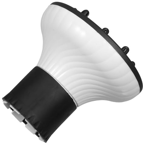 Veemoon Hair Dryer Hood Blow Dryer Attachment Diffuser Hair Diffuser Replacement for Salon Use Fits Rubber Elastic Style