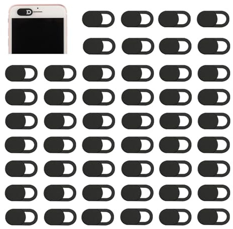 50 Pcs Webcam Cover Sliders, 0.7mm Ultra-Thin Privacy Cover for Laptop PC