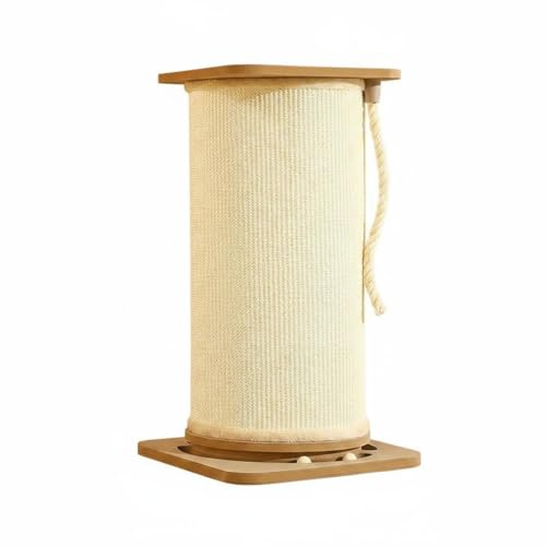 rockible Tiragraffi in Sisal Resistente All'usura Colonna Tiragraffi in Sisal Struttura Robusta Tira Graffi a più Piani
