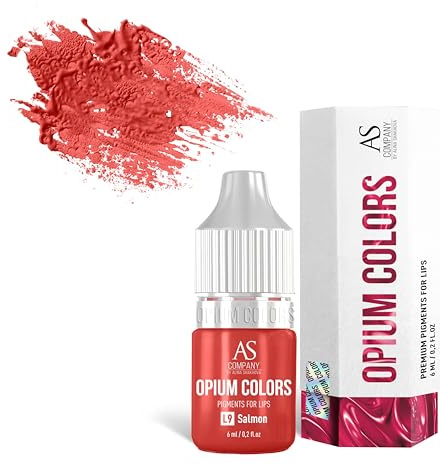 Permanent läppmakeup pigment L9-SALMON 6 ml (OPIUM COLORS)
