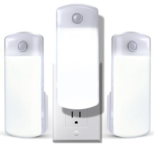 4 in 1 LED Power Failure Light for Home Power Outage, White Light, 3 Pack