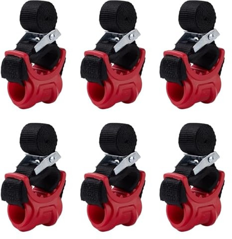 cskky 6pcs Car Bike Bicycle Rack Tow Hitch Mount Carrier Spare Bar Hooks Accessories, Not Including Bike Rack(Style C)