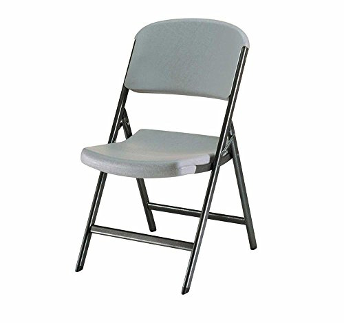 Lifetime 80186 Commercial Grade Folding Chairs, 4 Pack, Putty