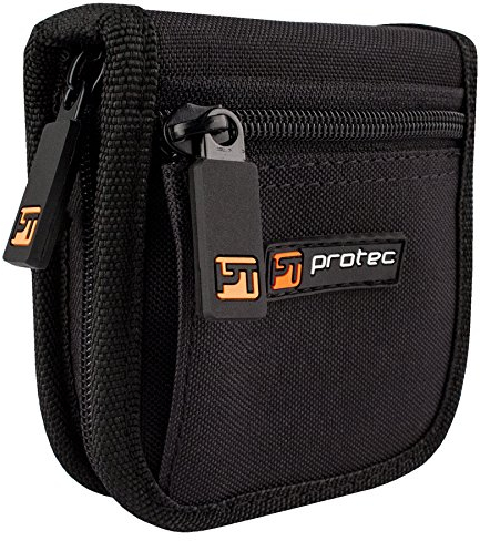 Pro Tec Protec Trompete/kleine Messing-Mundstücktasche mit Reißverschluss, Modell A220ZIP, Schwarz