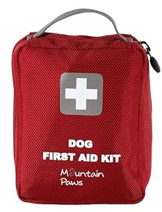 Mountain Paws Multi Purpose Travel Sized Dog First Aid Kit for Home