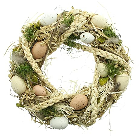 FRANK FLECHTWAREN Kranz Natur