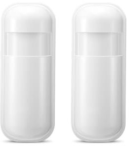 Sistema di allarme di sicurezza domestica wireless,sistema di allarme antifurto Wifi con sensore della porta,rivelatore PIR,telecomando,assistente Google di supporto e Alexa (P92R-2)