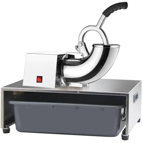 Picadores de hielo eléctricos,Trituradora de Hielo Eléctrica de 250W,Picadora Trituradora de Hielo Profesional 100 kg/h,para Bares y Restaurantes,1400r/min