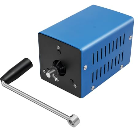 Generatori a manovella da 28 V, 20 W, generatore di corrente manuale ad alte prestazioni, alimentazione manuale, generatore di carica per esterni, dinamometro di emergenza, per operazioni sul campo