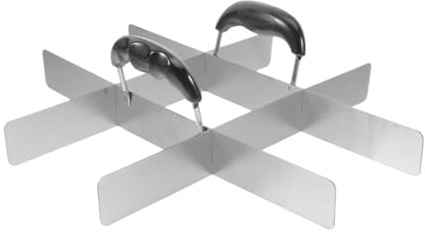 Ronyme Divisor de Pasteles, Cortador de Pasteles, Regalo de Tarta de Queso, Servidor de Pan, Marcador de porciones Iguales para rebanadas Uniformes, hogar, con 12 Rebanadas