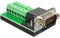 Delock 65424 VGA Adapter [1x VGA-Stecker - 1x Schraubklemmen] Schwarz 0.00m
