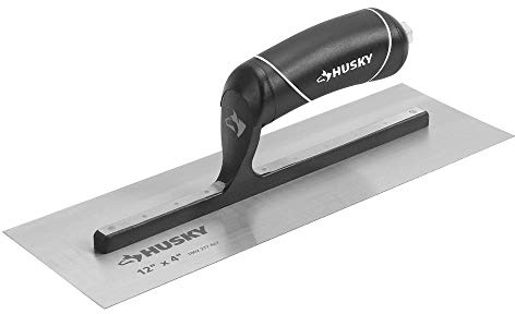 Husky 12 in. x 4 in. Pro Finishing Trowel