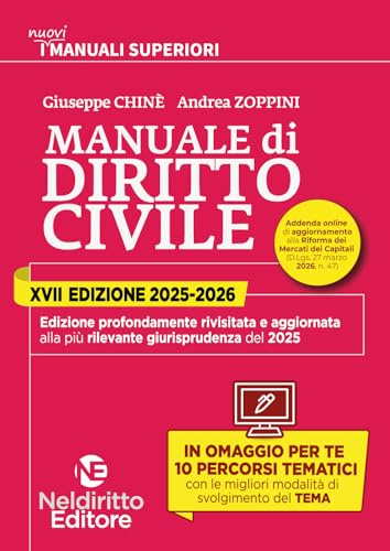 Manuale Superiore di Diritto Civile 2025-2026 per il concorso in Magistratura