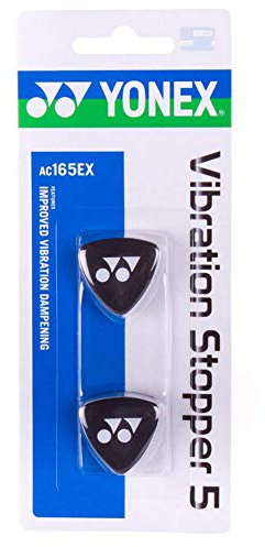 Yonex Vibrationsstopper 5, 2 Stück, Schwarz