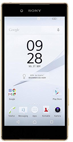 Sony Xperia Z5 Smartphone (5,2 Zoll (13,2 cm) Touch-Display, 32 GB interner Speicher, Android 5.1) gold