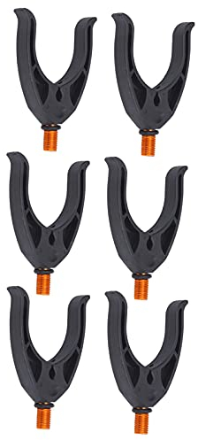 Sren Angelrutenhalterung, U-förmige Rutenauflagen Edelstahl weich zum Angeln Zubehör zum Platzieren der Angelrute für Angelfreunde für