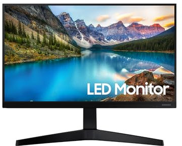 Samsung LF24T372FWRXEN – Monitor de 24 FullHD (1920x1080 , IPS, 75 Hz, 5 ms, AMD FreeSync, Flicker Free) Negro