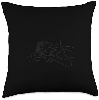 The Muscle Whisperer Massage Therapist Back Rub Therapy Fun Throw Pillow