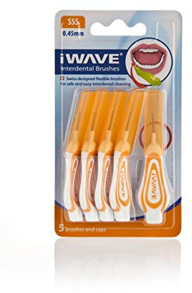 Curaprox i-Wave IW-IDSSS - Cepillos interdentales, color naranja
