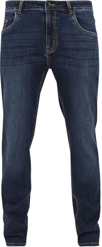 Urban Classics Herren Stretch Denim Pants Jeanshose, darkblue, 32