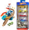 Hot Wheels BGK04 - City Color Shifters Hai-Attacke Spielset, Spielzeug Autorennbahn ab ab 4 Jahren & 01806 5er Pack 1:64 Die-Cast Fahrzeuge Geschenkset, je 5 Spielzeugautos, ab 3 Jahren