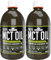 Natures Aid 100% MCT Oil - Premium Coconut Oil 500ml (Pack of 2)