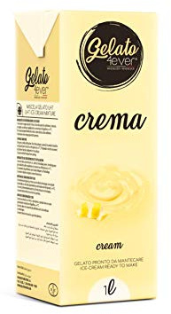 Gelato 4ever - Preparato per Gelato Pronto da Mantecare, Preparazione Facile e Veloce con Macchine per Gelati Domestiche o Professionali, Compatibile con Gelatiera Ninja Creami, 1 L, Made in Italy