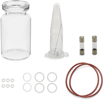 Elitzia Hydrofacial Machine Spart Part Accessories for Hydro Facial Aqua Peeling Machine（Spray Glass 5 Size of Rubber Ring Seal 2pcs Fuse Fine Needle）