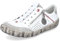 Rieker Damen Low-Top Sneaker L0355, Frauen Halbschuhe,Laufschuhe,straßenschuhe,Strassenschuhe,Sportschuhe,Freizeitschuhe,Weiss (80),42 EU / 8 UK