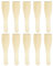 10 Piece Wooden Spatula, Cheese Board Spatula Set, Raclette Spatula, Wooden Spatula for Electric Baking Pan, Roasting Spatula, Kitchen Cooking Utensils, Suitable for Home Kitchen and Party Parties